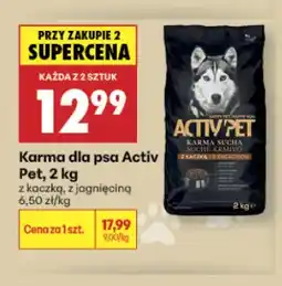 Biedronka Karma dla psa Activ Pet z jagnięciną oferta