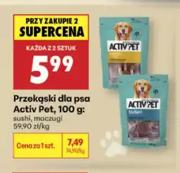 Biedronka Przekąski dla psa Activ Pet maczugi oferta