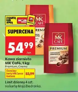 Biedronka Kawa ziarnista MK Café Premium oferta