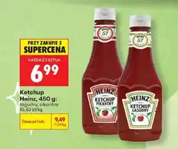 Biedronka Ketchup łagodny Heinz oferta