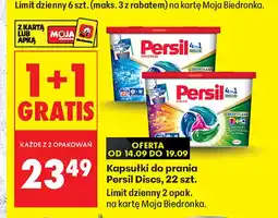 Biedronka Kapsułki do prania Persil Discs Color oferta
