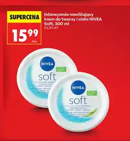 Biedronka Intensywnie nawilżający krem do twarzy i ciała Nivea Soft oferta