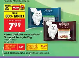 Biedronka Karma dla kota w saszetkach Gourmet A la Carte 4-pak oferta