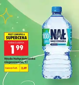 Biedronka Woda niegazowana Nałęczowianka oferta