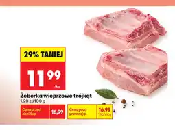 Biedronka Żeberka wieprzowe trójkąt oferta