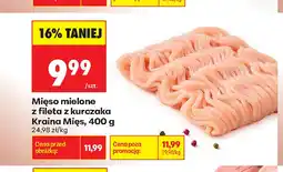 Biedronka Mięso mielone z fileta z kurczaka Kraina Mięs oferta