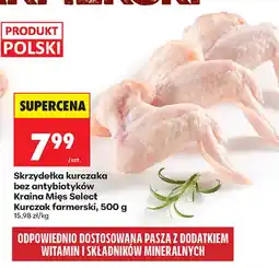 Biedronka Skrzydełka kurczaka bez antybiotyków Kraina Mięs Select Kurczak farmerski oferta