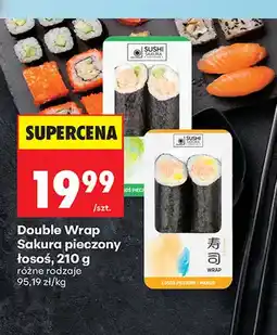 Biedronka Double Wrap Sakura pieczony łosoś oferta