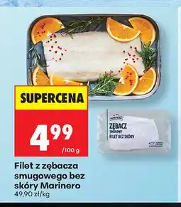 Biedronka Filet z zębacza smugowego bez skóry Marinero oferta