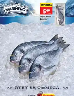 Biedronka Świeża dorada patroszona Marinero oferta