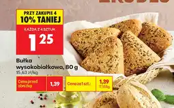 Biedronka Bułka wysokobiałkowa oferta