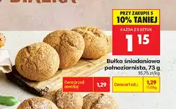 Biedronka Bułka śniadaniowa pełnoziarnista oferta