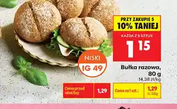 Biedronka Bułka razowa oferta