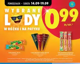 Biedronka Lody Marletto rożek truskawkowe oferta