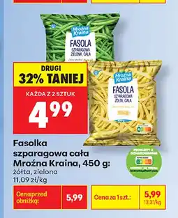 Biedronka Fasolka szparagowa cała Mroźna Kraina zielona oferta