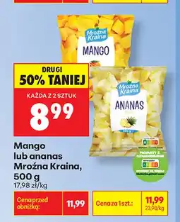 Biedronka Mango Mroźna Kraina oferta