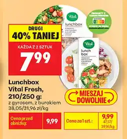 Biedronka Lunchbox z burakiem Vital Fresh oferta