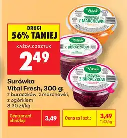 Biedronka Surówka z buraczków Vital Fresh oferta
