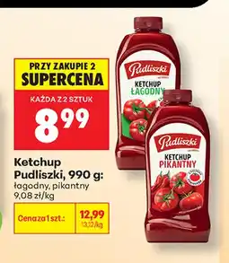 Biedronka Ketchup Pudliszki pikantny oferta
