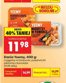Biedronka Nuggetsy w tempurze Yeemy oferta