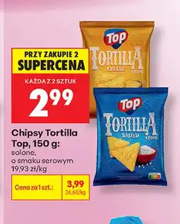 Biedronka Chipsy Tortilla Top solone oferta