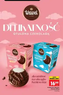 Biedronka Królewskie Mleczko Wawel waniliowe oferta