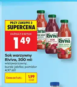 Biedronka Sok warzywny Riviva pomidor oferta