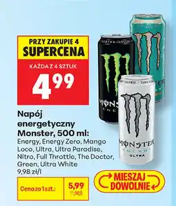 Biedronka Napój energetyczny Monster Energy oferta