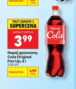 Biedronka Napój gazowany Cola Original Fizz Up oferta