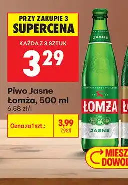 Biedronka Piwo Łomża oferta