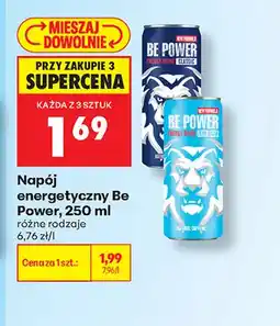 Biedronka Napój energetyczny Be Power Classic oferta