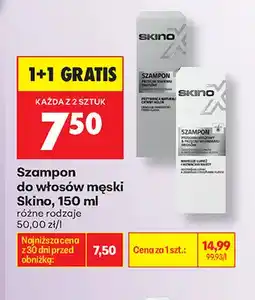 Biedronka Szampon do włosów męski Skino przeciw siwieniu oferta