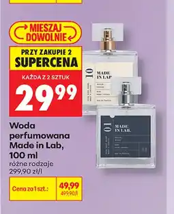 Biedronka Woda perfumowana Made in Lab 10 oferta