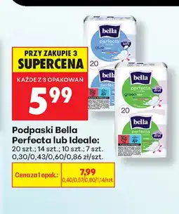 Biedronka Podpaski Bella Perfecta oferta