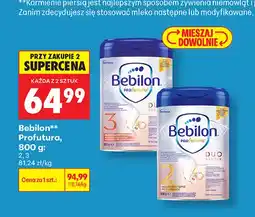 Biedronka Mleko modyfikowane Bebilon Profutura 2 oferta