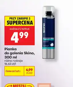 Biedronka Pianka do golenia Skino Sensitive oferta