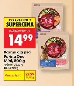 Biedronka Karma dla psa Purina One Mini oferta