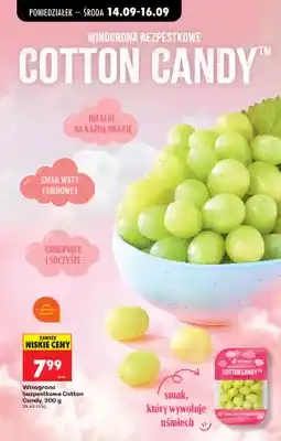 Biedronka Winogrona bezpestkowe Cotton Candy oferta