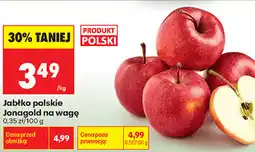 Biedronka Jabłko polskie Jonagold na wagę oferta