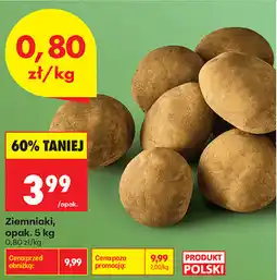Biedronka Ziemniaki, opak oferta