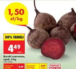 Biedronka Buraki czerwone, opak oferta