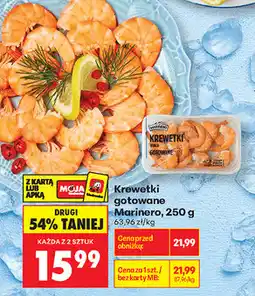 Biedronka Krewetki gotowane Marinero oferta