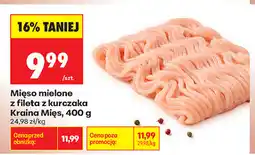 Biedronka Mięso mielone z fileta z kurczaka Kraina Mięs oferta