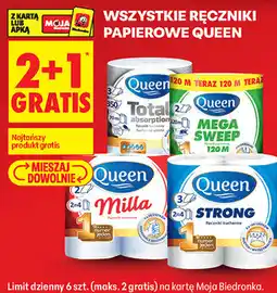 Biedronka Wszystkie ręczniki papierowe Queen oferta