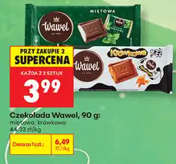 Biedronka Czekolada Wawel oferta