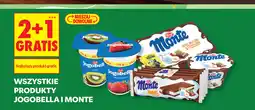 Biedronka Wszystkie produkty Jogobella i Monte oferta