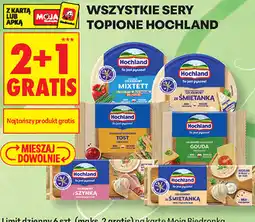 Biedronka Wszystkie sery topione Hochland oferta
