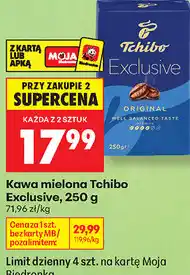 Biedronka Kawa mielona Tchibo Exclusive oferta