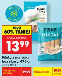 Biedronka Filety z mintaja bez skóry Fiske oferta