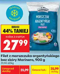 Biedronka Filet z morszczuka argentyńskiego bez skóry Marinero oferta